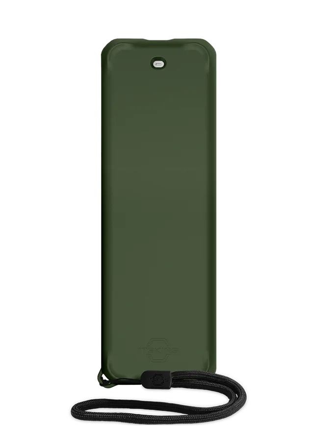 Itskins Spectrum Solid Series Apple Tv 4K Remote Control Case - Olive Green - Tashqila Itskins Spectrum Solid Series Apple Tv 4K Remote Control Case - Olive Green - Tashqila
